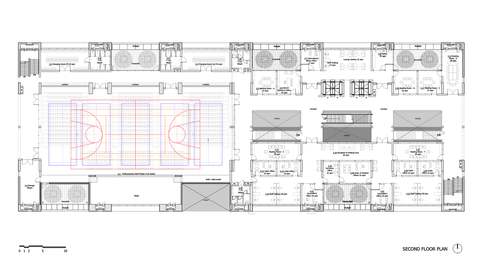 艾哈迈达巴德大学中心丨印度丨Stephane Paumier Architects-48