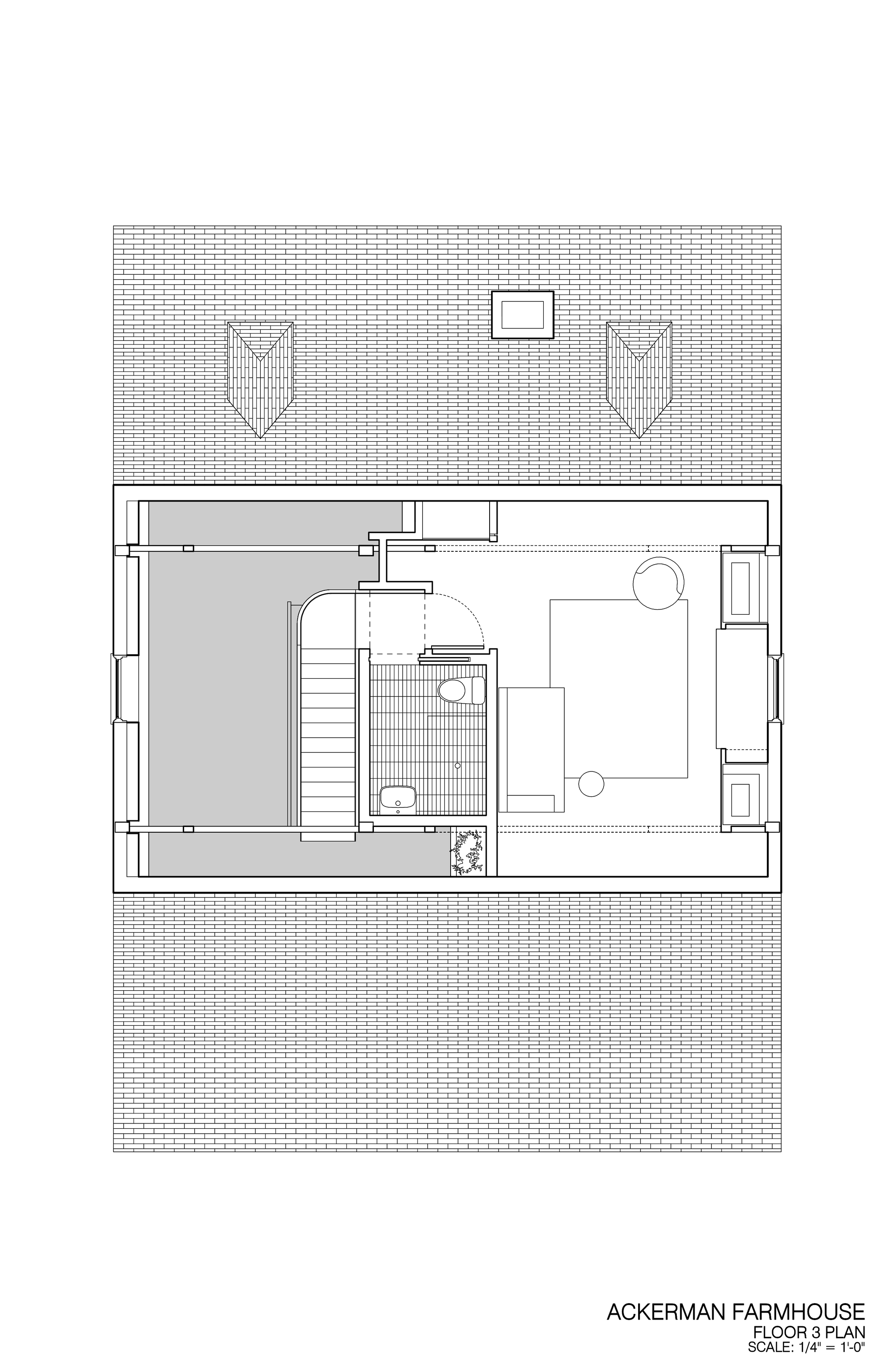 Ackerman Farmhouse 改造丨美国新泽西丨Fuller,Overby Architecture-15