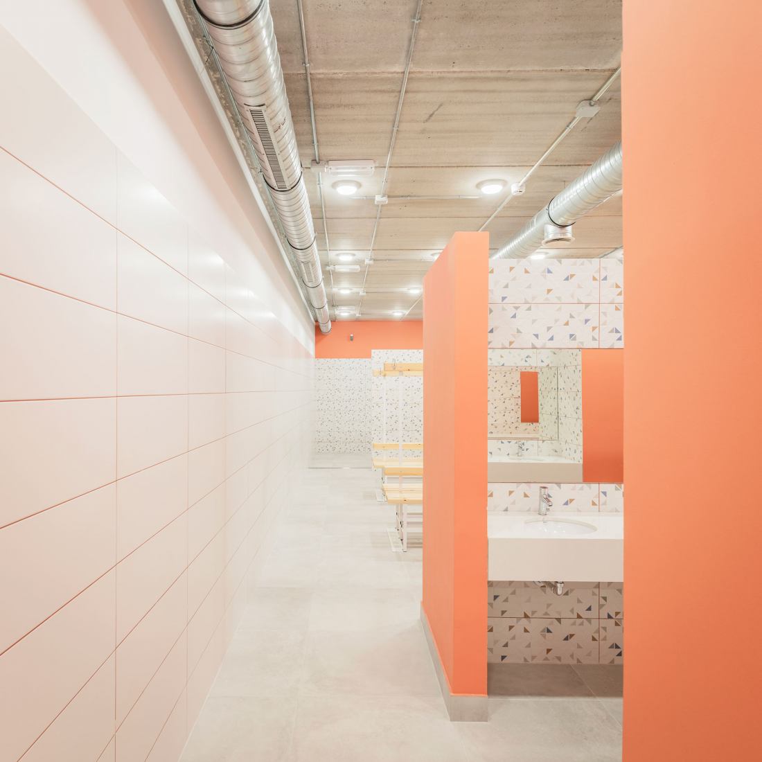 OAOB Arquitectura设计的多功能体育馆丨西班牙马德里-44