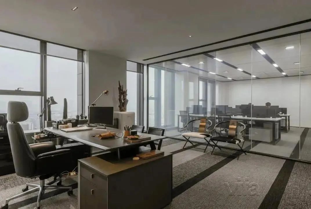 递平方空间设计事务所苏州总部 | 几何秩序美学的办公空间-67