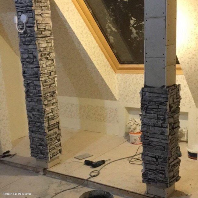 夫妻改造阁楼卧室项目-15