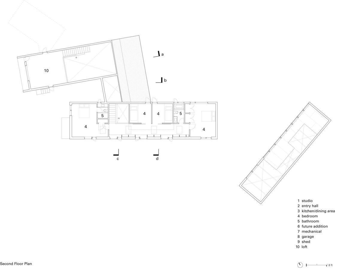 佛蒙特森林中的极简之家-42