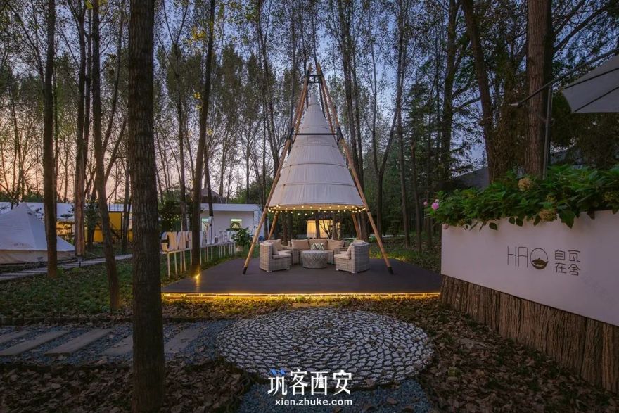 HAO 自在城市度假营地·瓦舍丨中国西安丨壹宅·理想原创空间设计-29