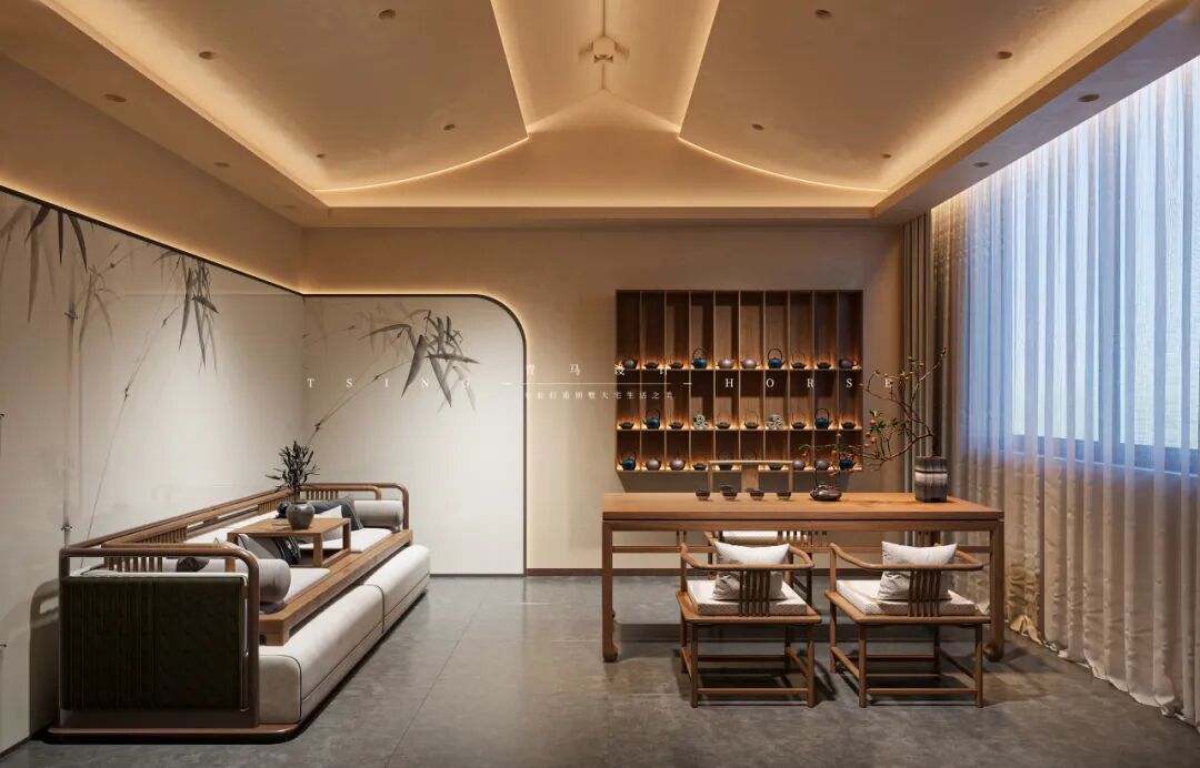 长安龙胤700㎡独栋现代新中式丨刘媛设计团队-58