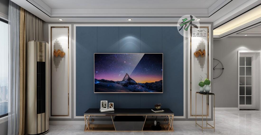 
90㎡两居室，现代简约轻奢 -1