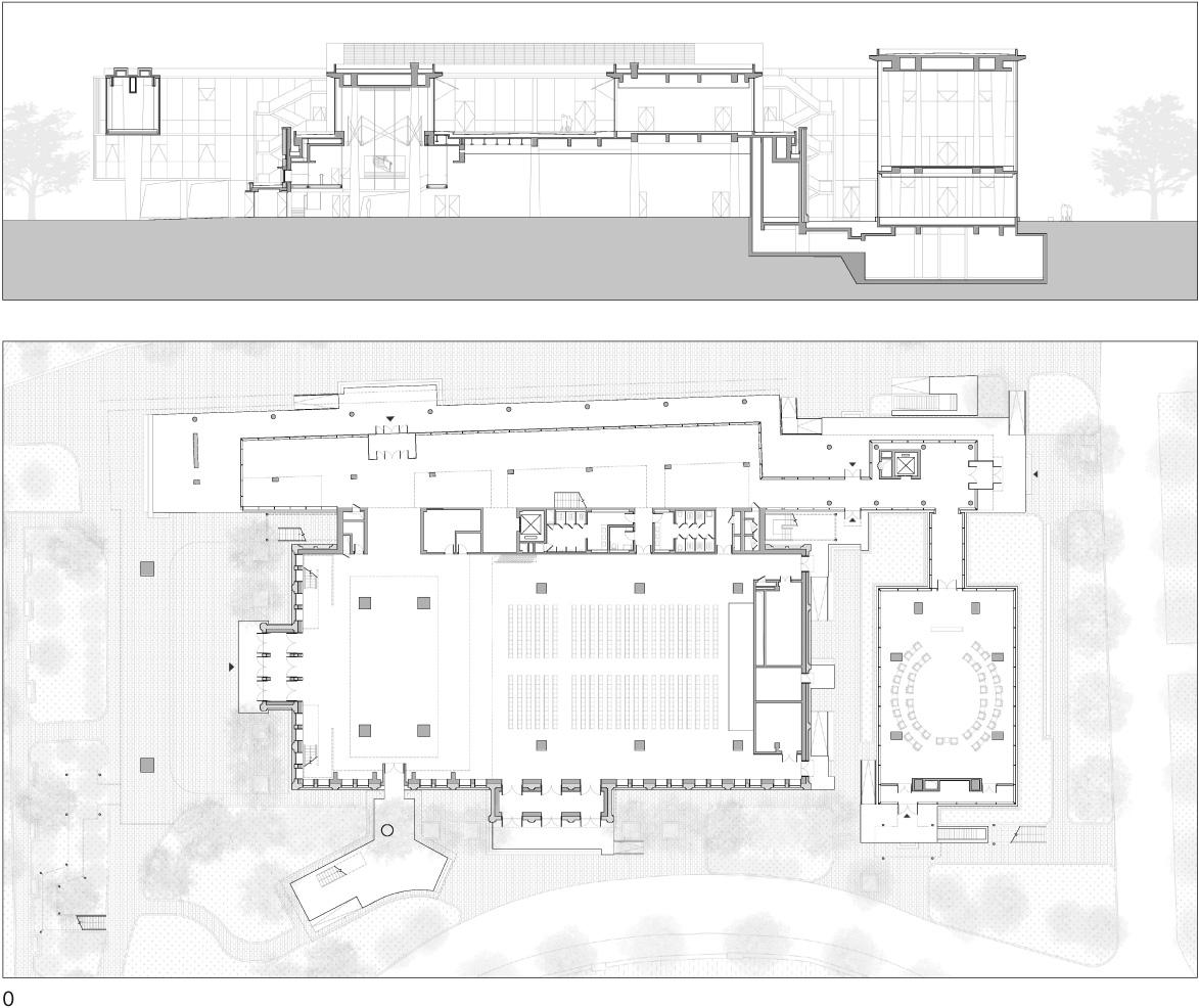 南开大学海冰中心 | 历史校园中的现代空间-11