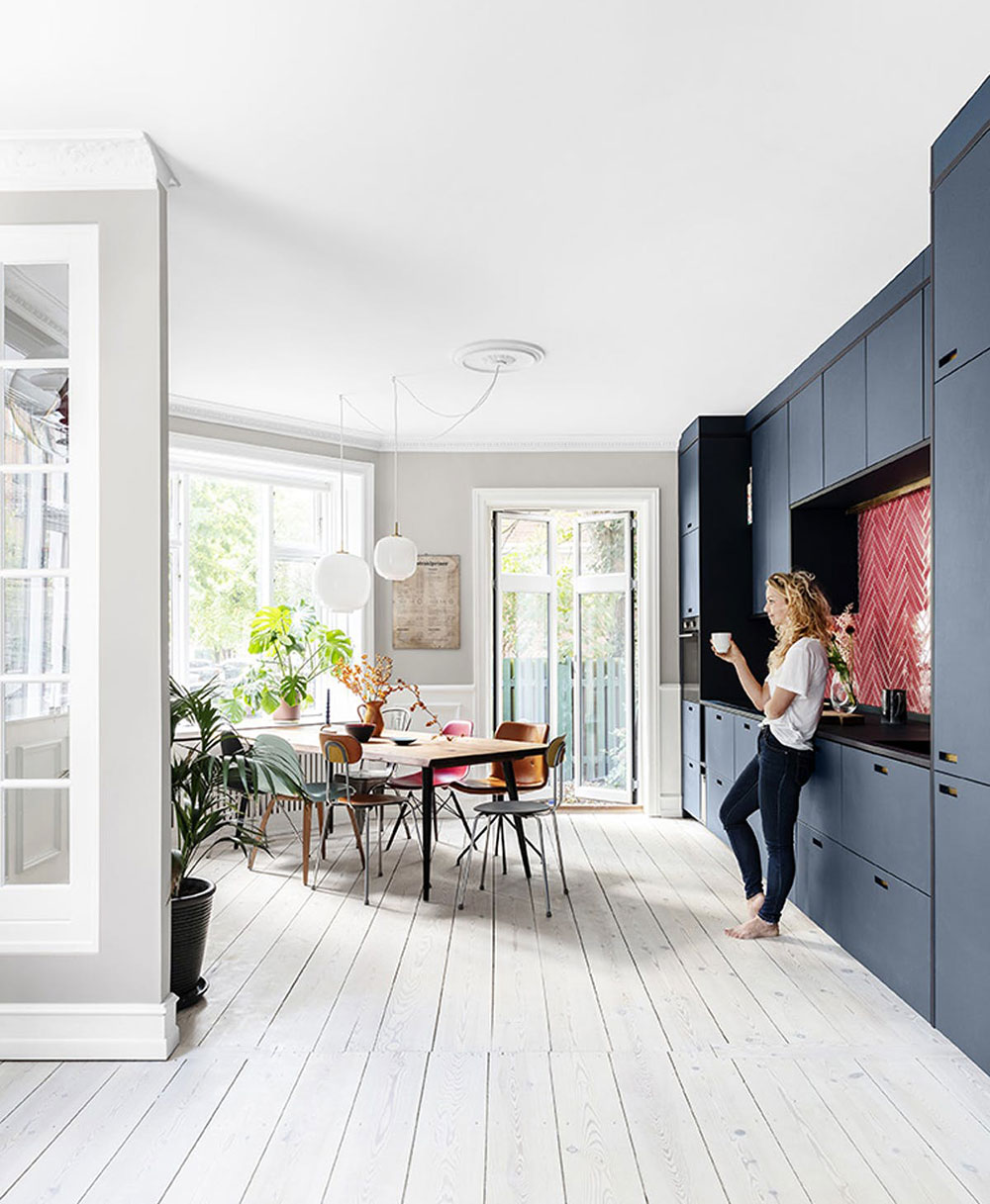 大胆用色，经典公寓焕新颜-6