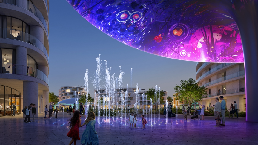 扎哈·哈迪德建筑事务所将为碧哈设计哈利德·本·苏丹城市总体规划-11