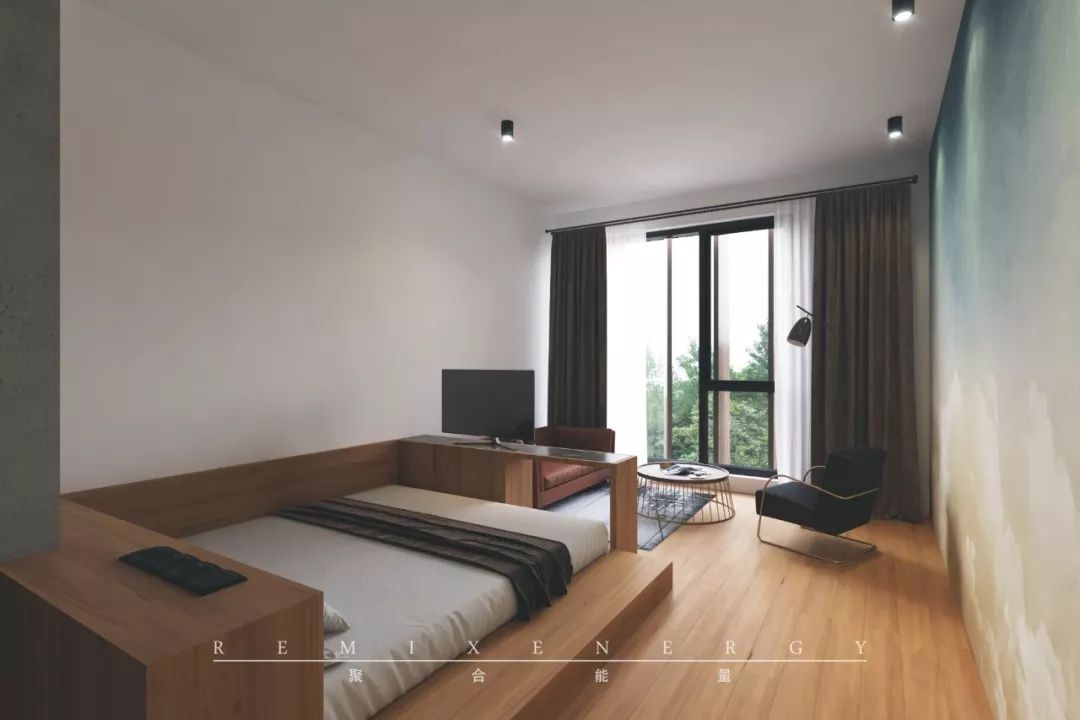 自然温馨的不贰宿 | 原木元素与空间意境的完美结合-6