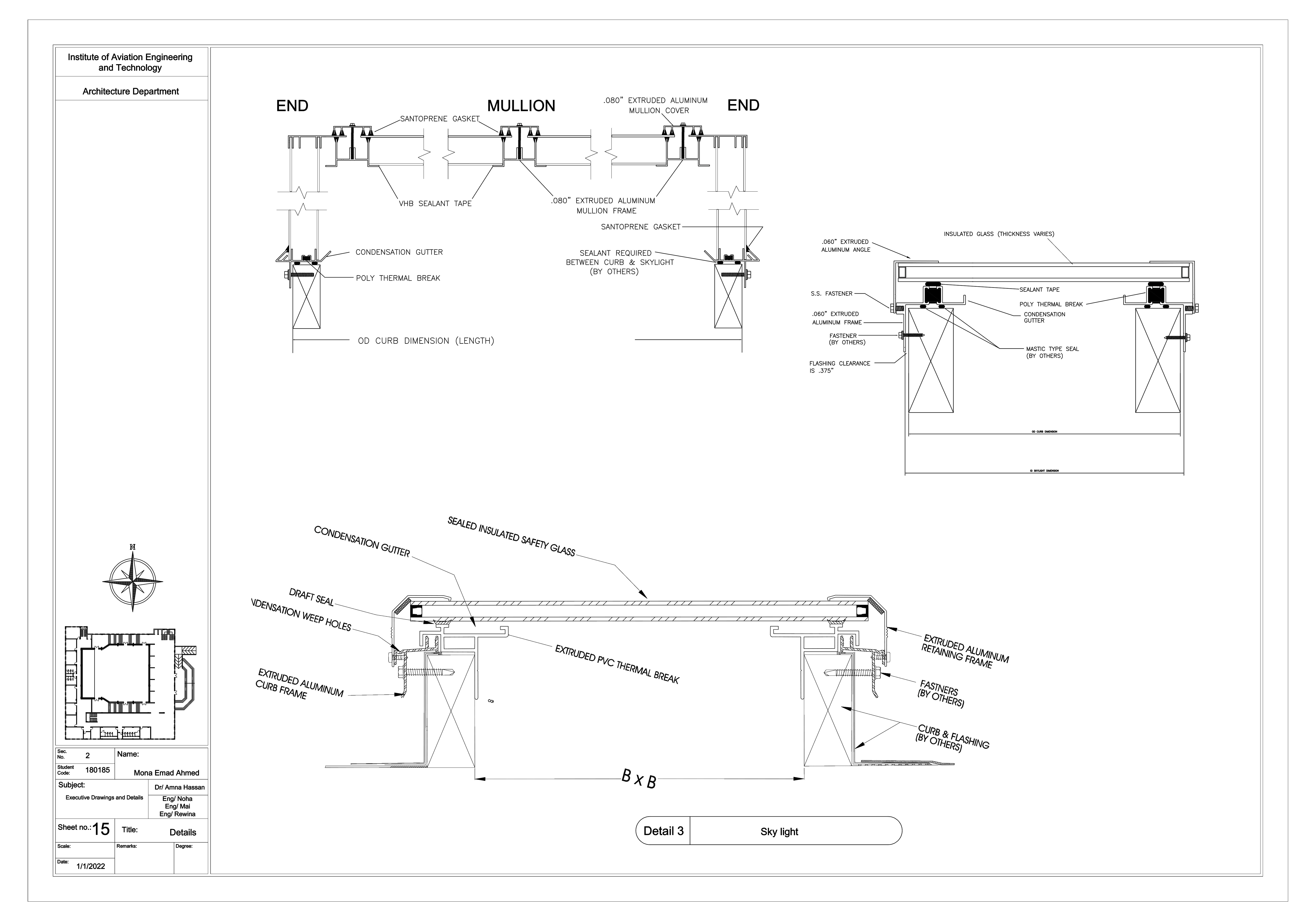 Theater Project " shop drawing "-15