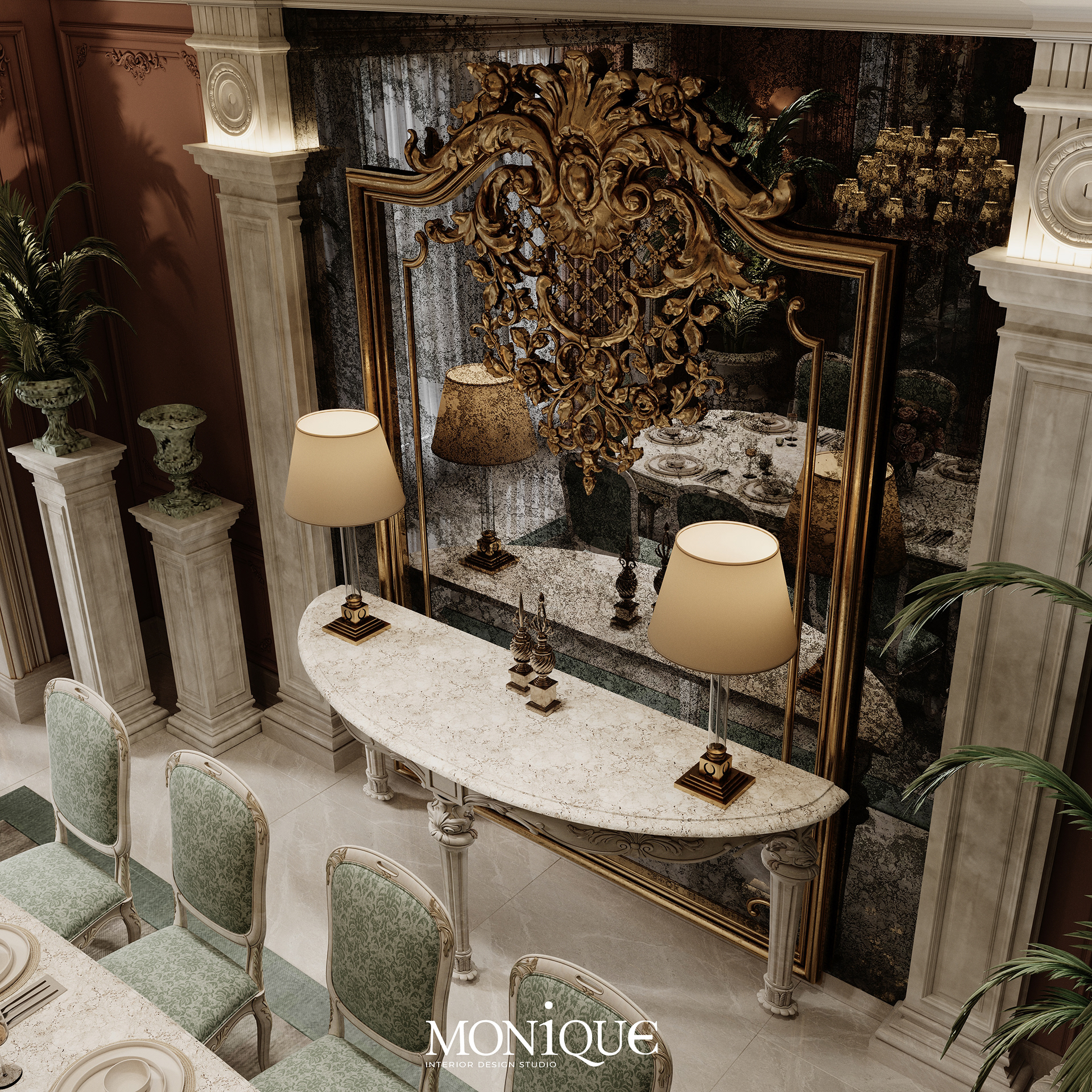 皇家餐饮丨MONIQUE DESIGN STUDIO-10