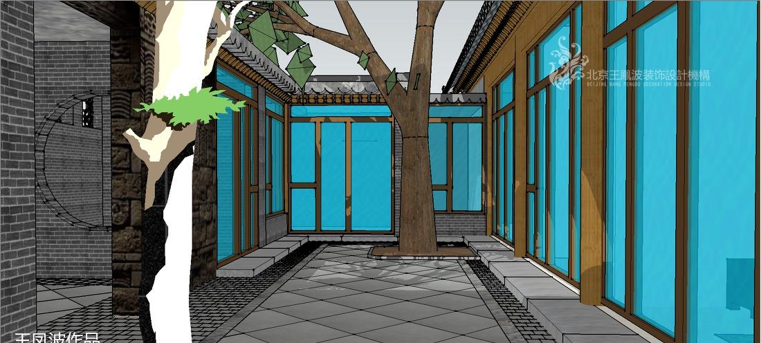 四合院民宿酒店设计及施工-14