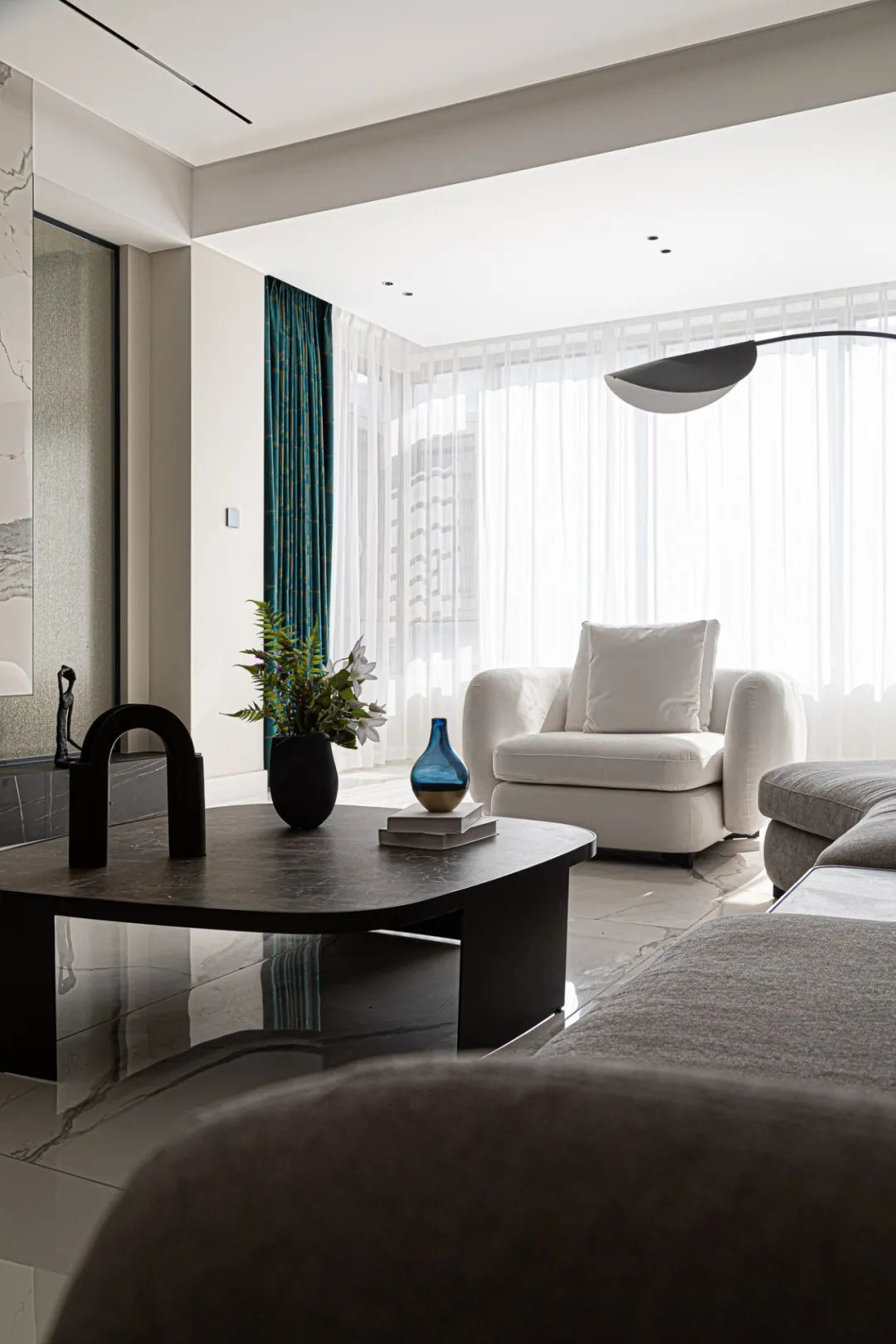 纯粹・极简家 · 现代雅奢住宅设计丨中国合肥丨忠岩优品空间设计-12