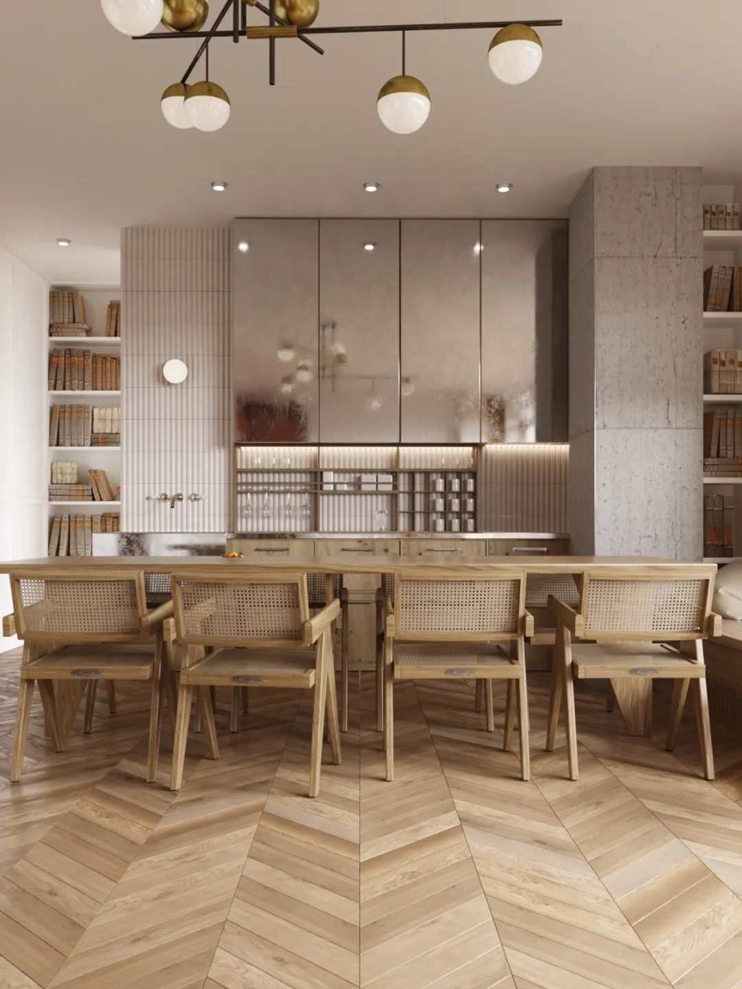 新艺术风格大户型设计丨HDm2 设计工作室-46