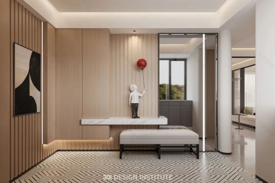 广州143㎡现代简约之家丨中国广州丨301设计研究所-10