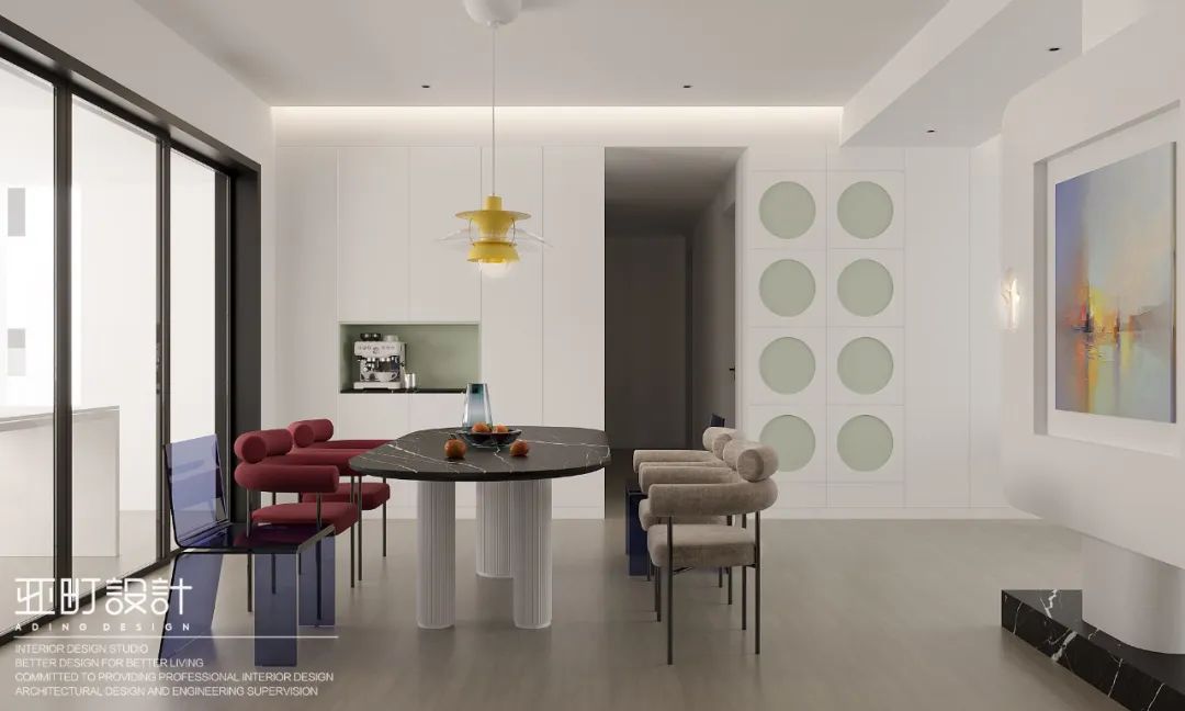多巴胺色彩空间 · 亚町打造活力满满的居住环境丨亚町设计-10