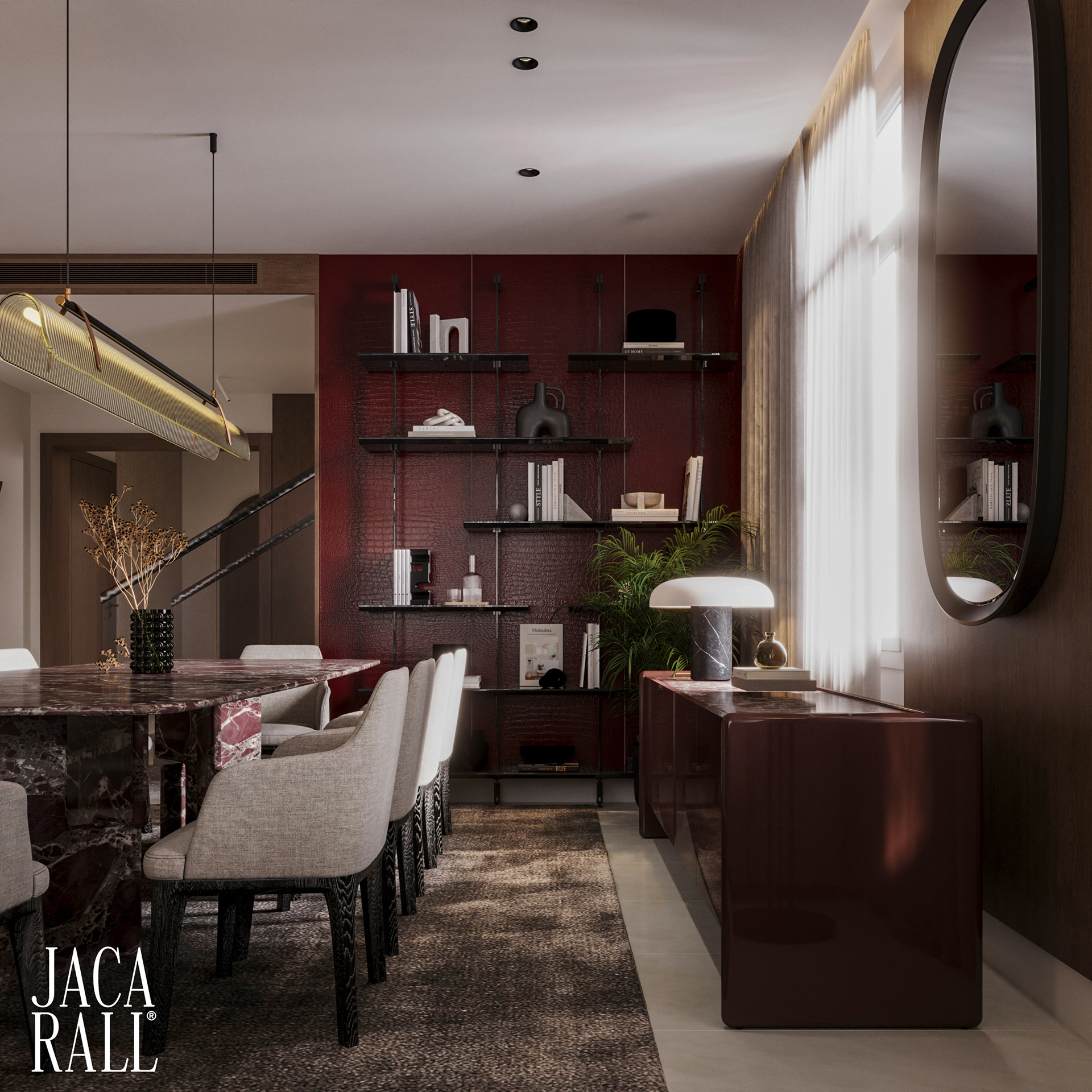 Villa Interior（别墅室内）丨埃及开罗丨JACARALL-11