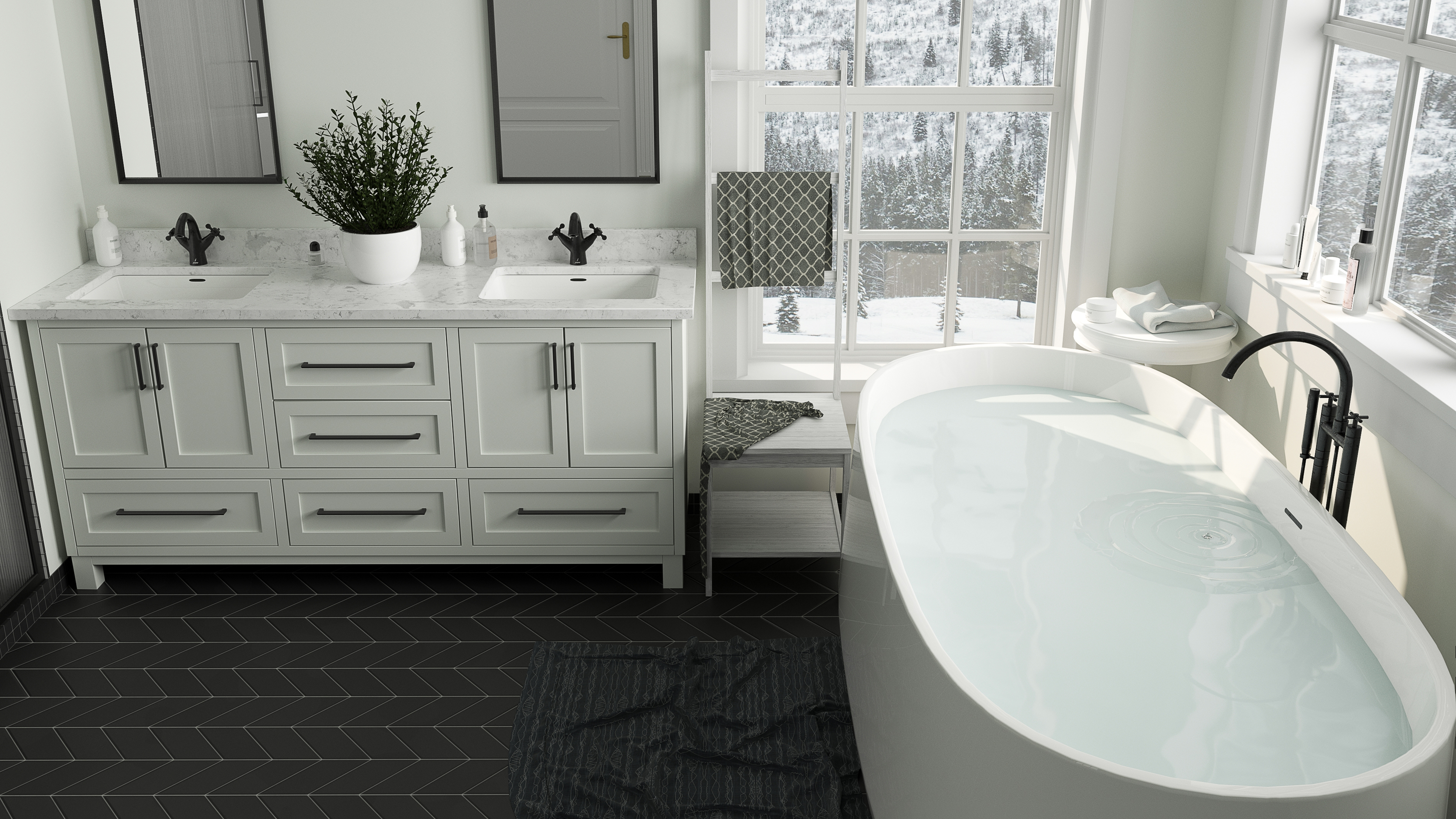 经典浴室丨加拿大-4