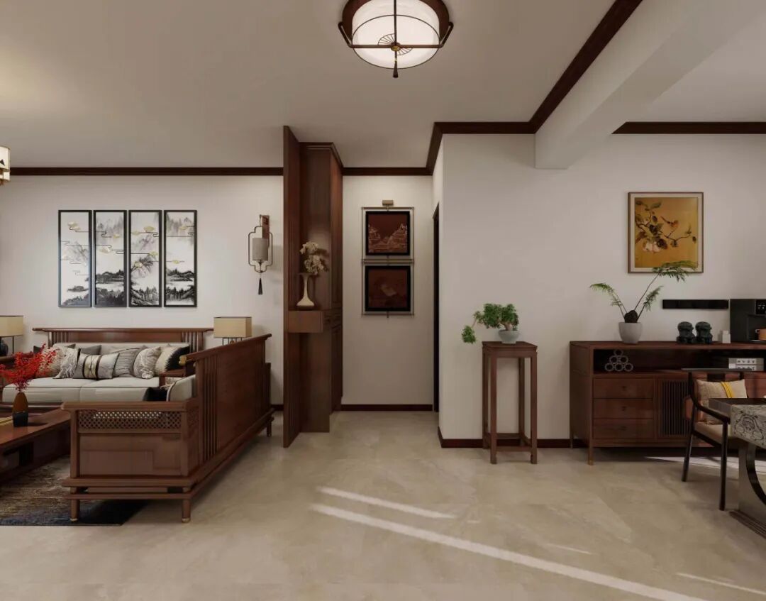 冶金小区|140㎡三居室新中式案例-28
