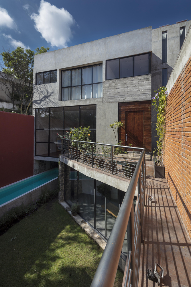 墨西哥城火山石住宅-45