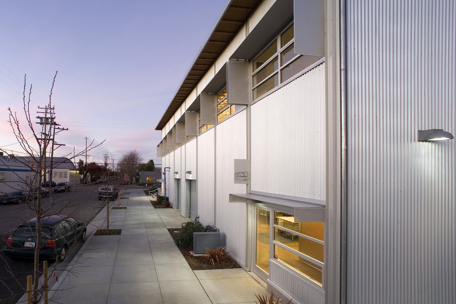 旧金山 20 世纪工业风绿色办公楼-12