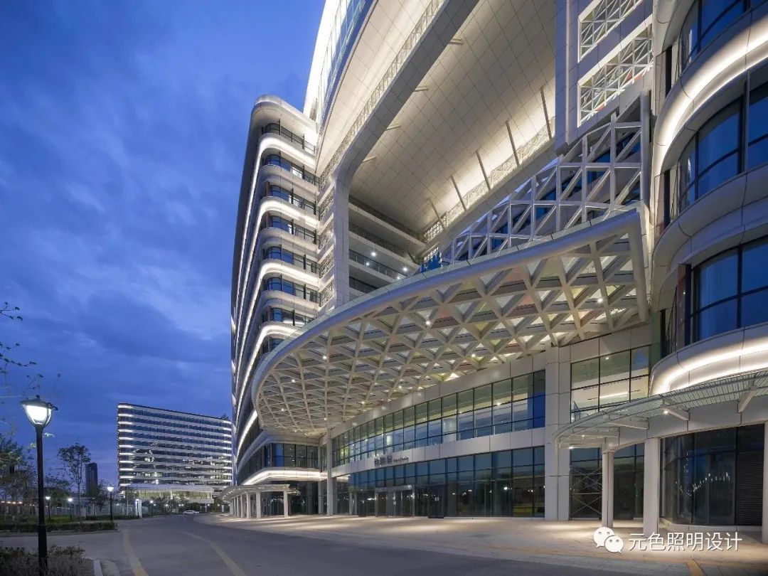 叶脉 ▏乌鲁木齐儿童医院(城北)照明设计-28