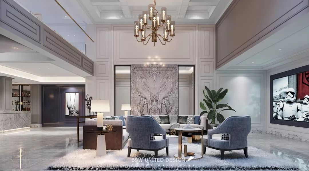 独墅岛摩登美式宅邸 | 温馨奢华,艺术感十足-17