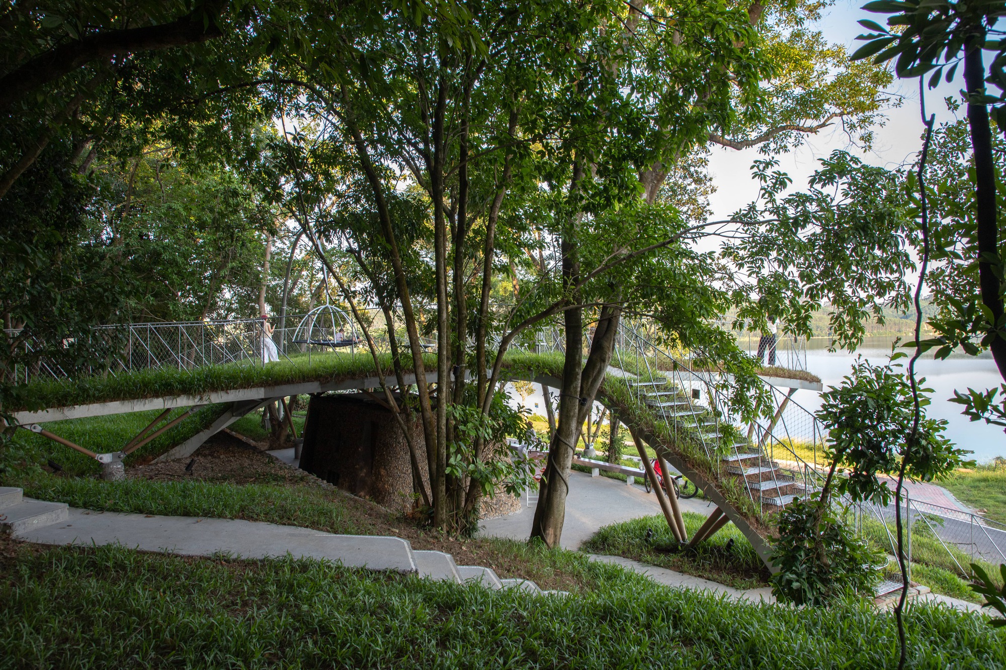 Five Finger Pavilion(凤凰谷亭)丨中国惠州丨YXDesigners-15