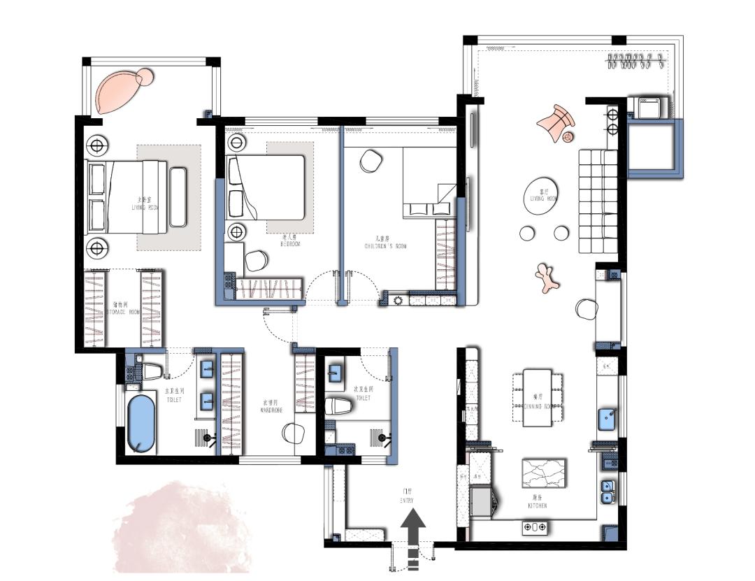 囿于昼夜 · 现代简约大宅设计丨西安异构设计-22