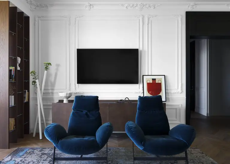 巴黎风尚 · 哈萨克斯坦的优雅家庭公寓-6