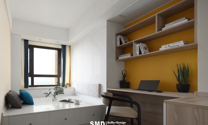 极简鱼骨拼,打造三室一厅品质空间-48