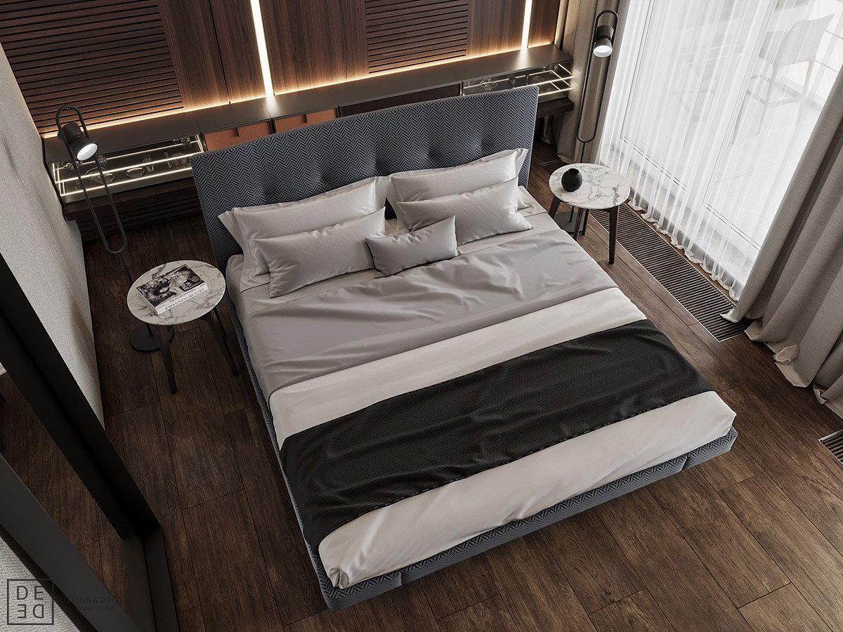 芬兰“木”质感海湾公寓 DE DE Studio-11