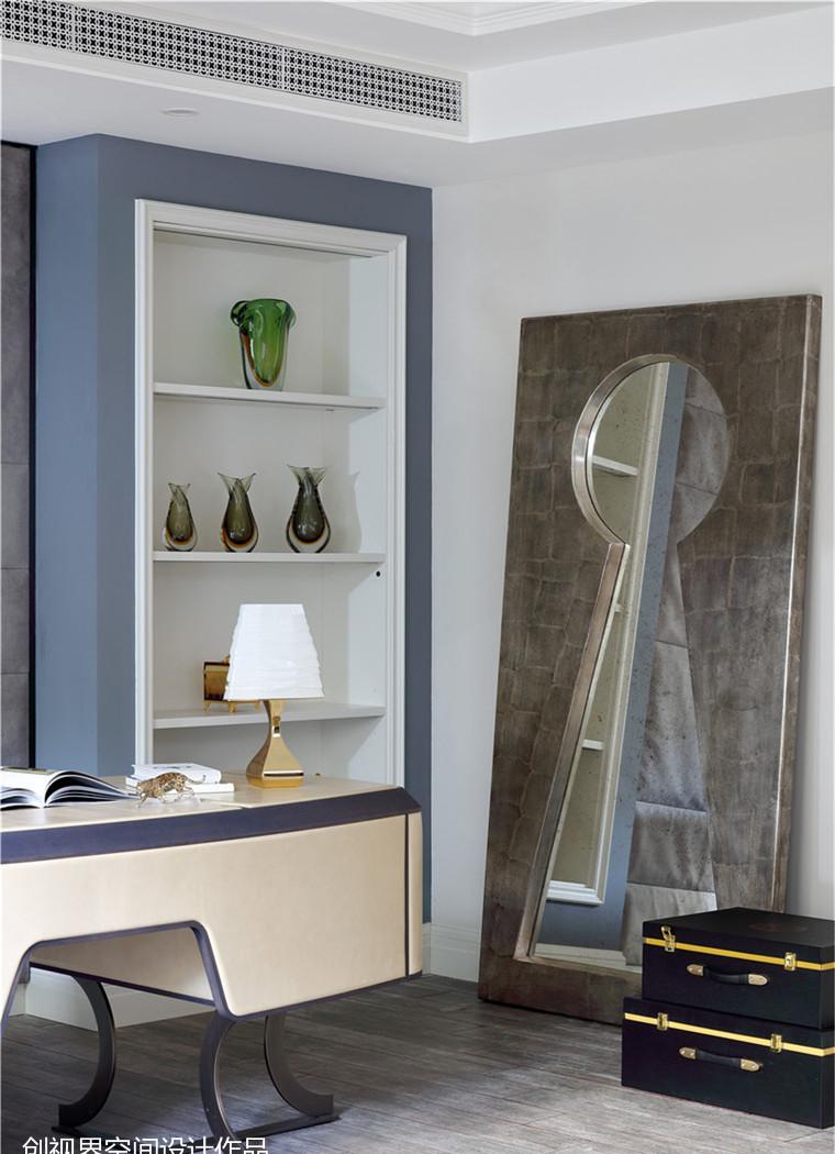 御墅蓝调空间 | 现代简约与古典仪式感的完美融合-20