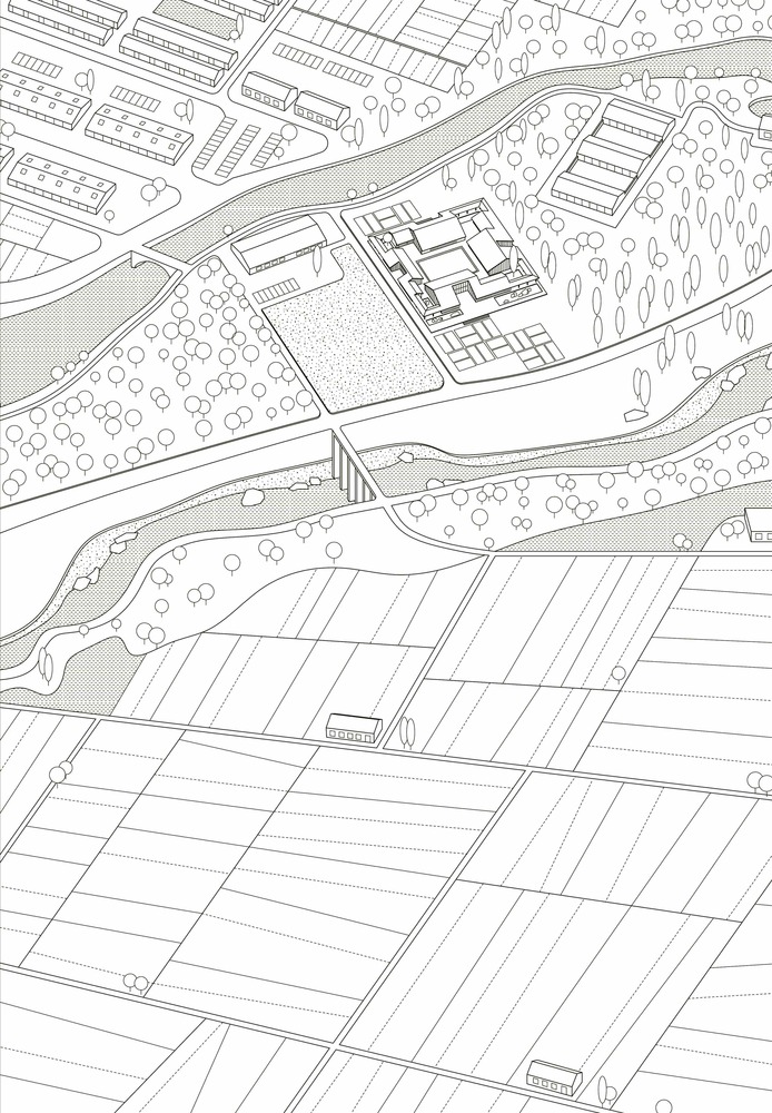 唐山有机农场 ARCHSTUDIO 设计,放大版的四合院工作空间-59