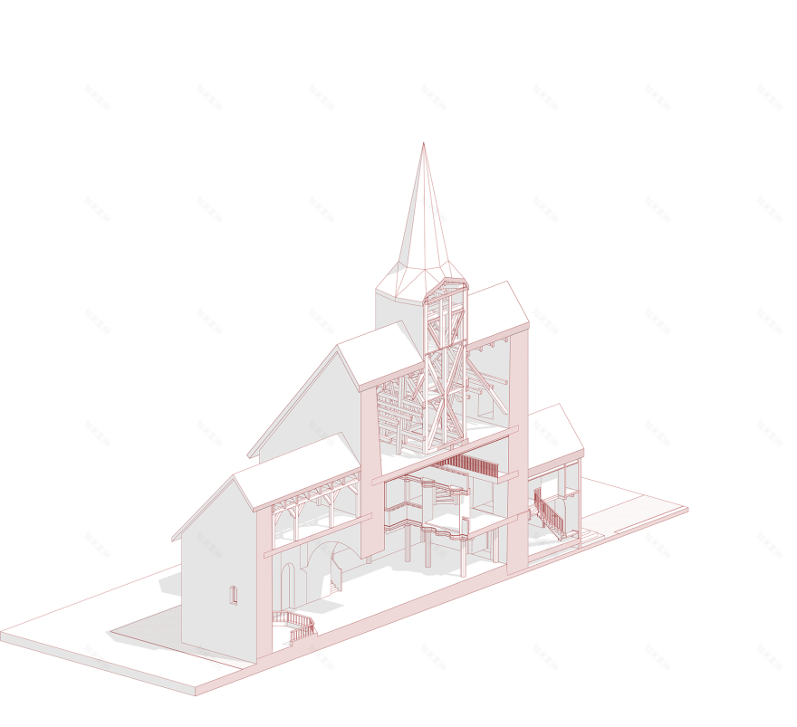 Røyken kirke 教堂丨挪威-11