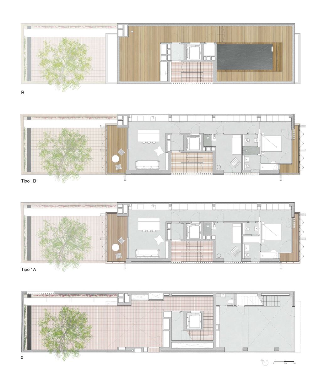 巴塞罗那四友共享住宅-12