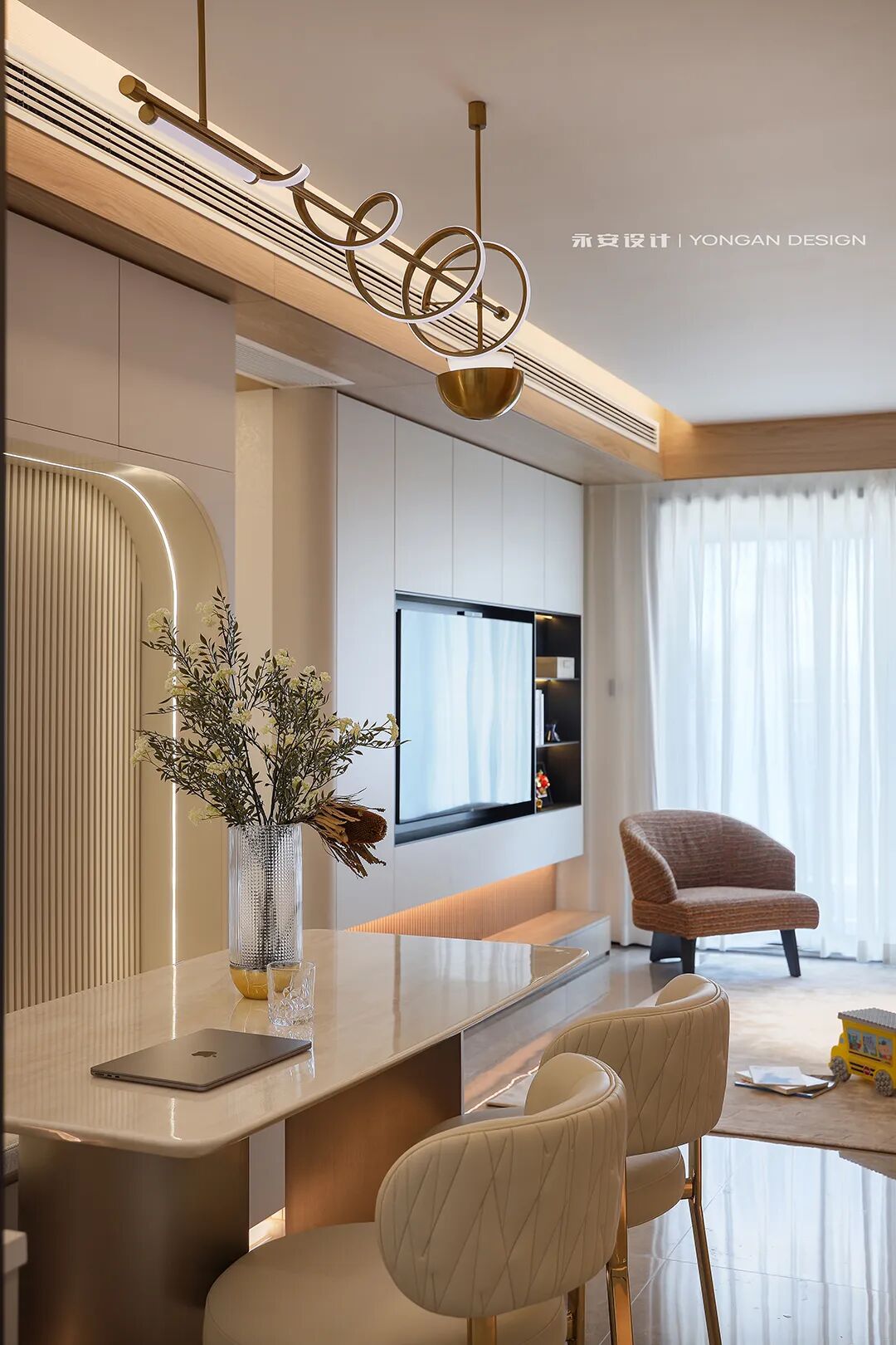 永安实景丨华富村115m²【奢侈品般沁人心扉的光影空间】-11