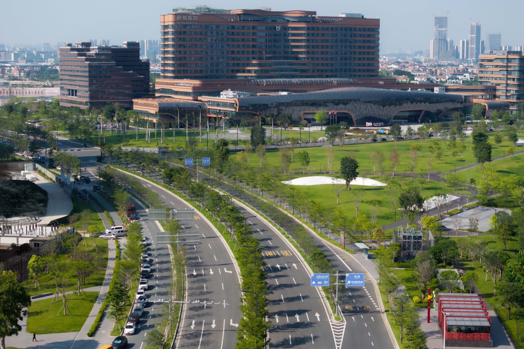和祐国际医院人才社区配套公园,和祐国际医院外市政公园丨中国佛山丨广东天元建筑设计有限公司（睿住天元）-11