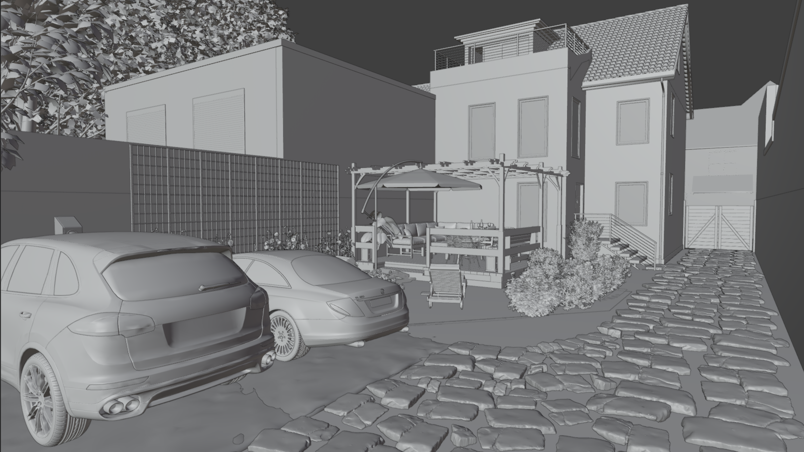 Exterior 3D Architectural Visualization-3