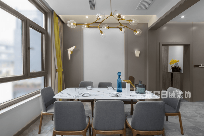 350㎡中式别墅，许你一方院落，不止于春花秋月~-26