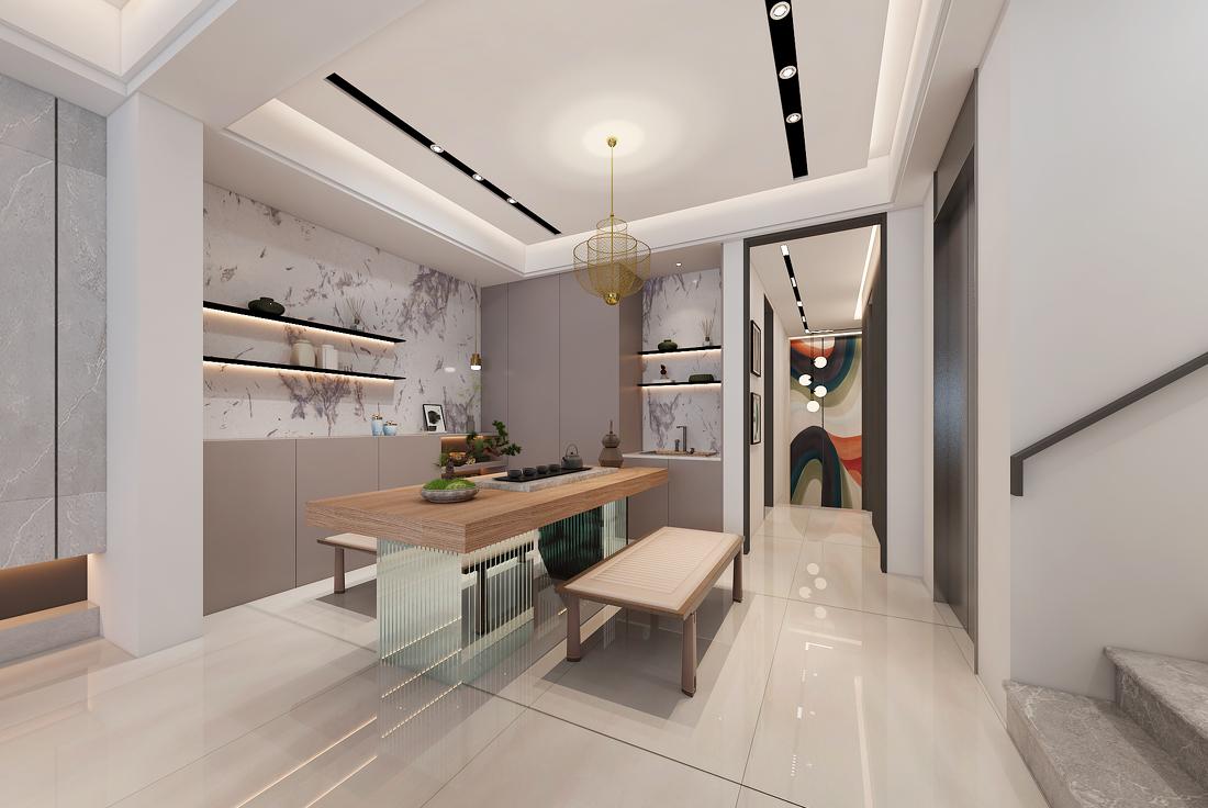 亚泰山语湖 · 简约质朴高雅住宅设计-12