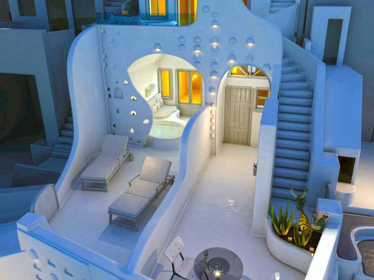 Entrance Tholos Art Hotel - Utopia Hotel Design Staging-11