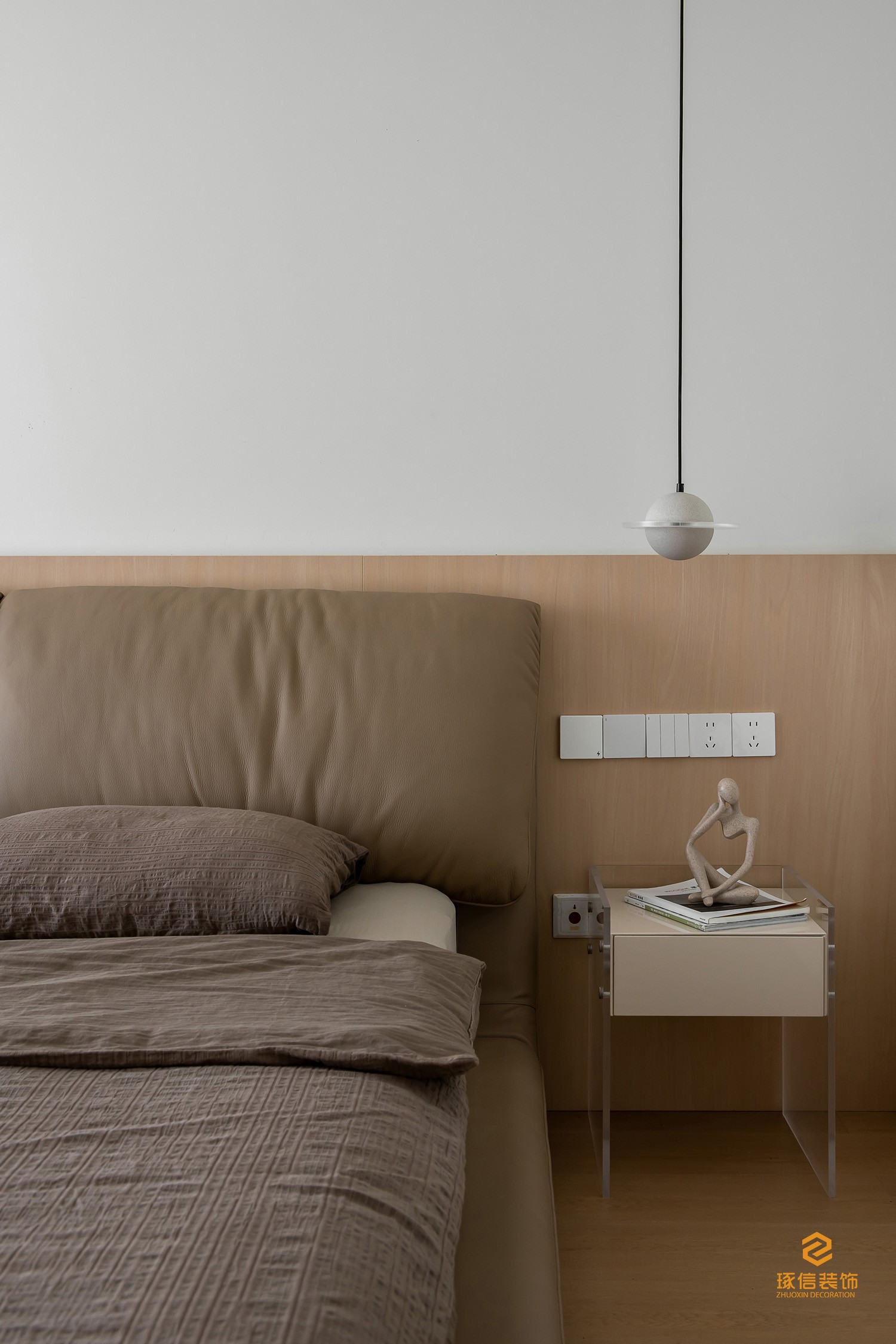 奶油混搭风家居设计丨琢信装饰-25