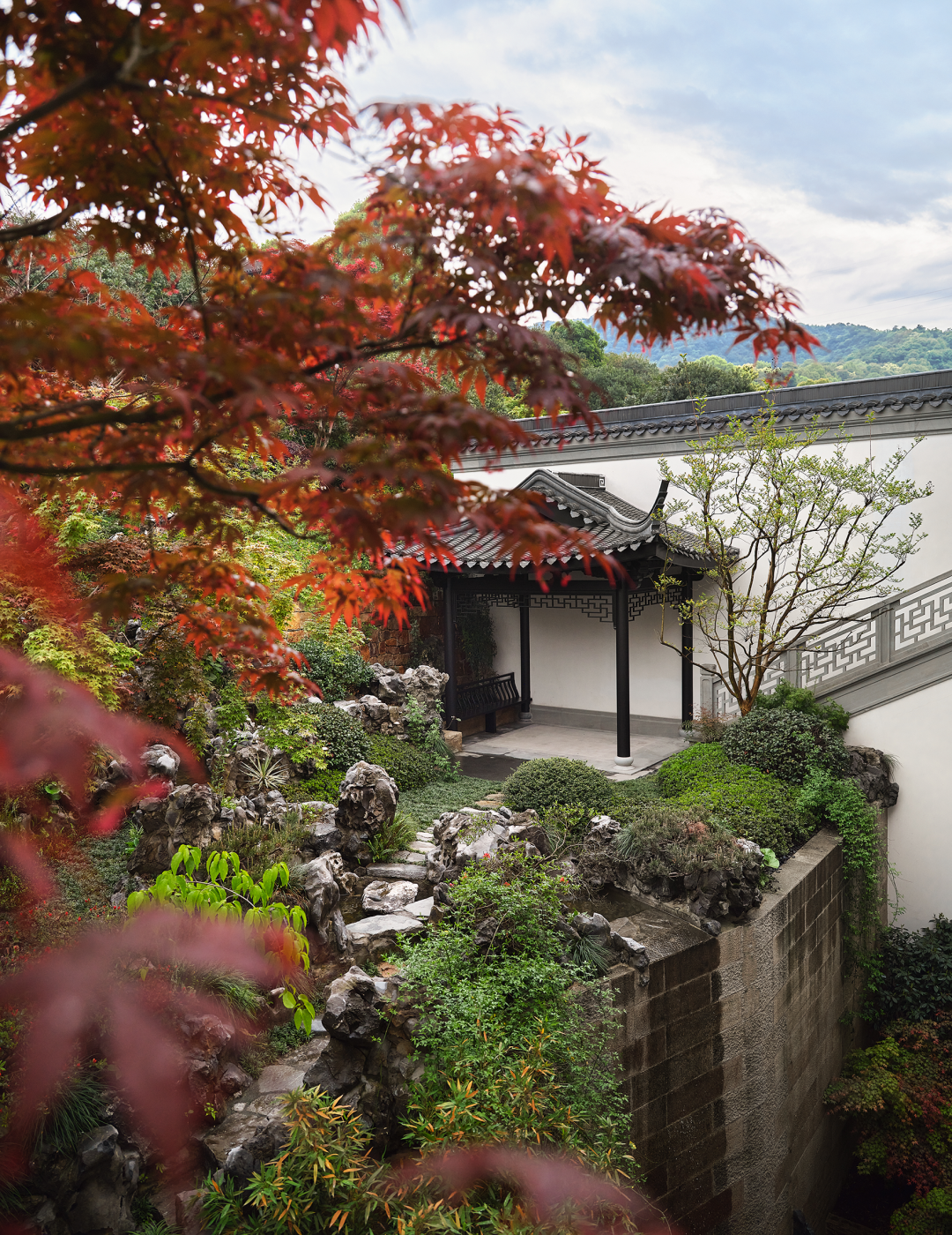 银杏汇湘湖天境 新中式挑空别墅丨中国杭州丨H.N.LIN空间美学馆-74