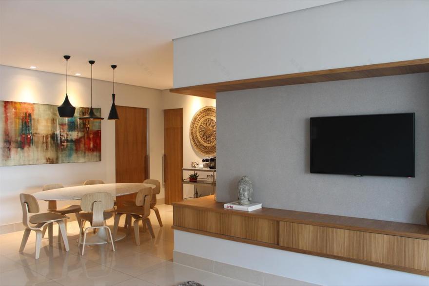 巴西 Sépia Arquitetura 设计的明亮公寓-2