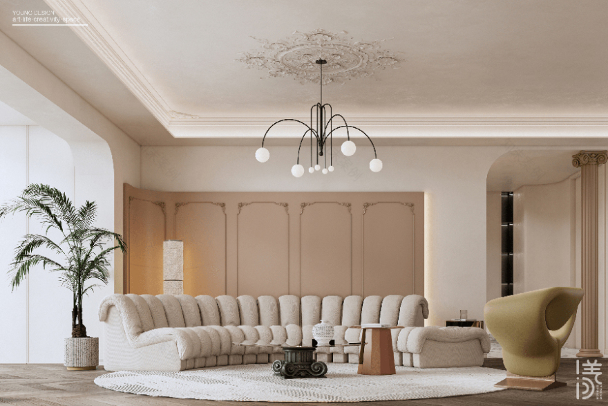 现代轻法式三代居丨深圳漾空间设计有限公司-16