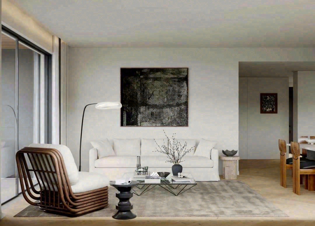 极简大平层设计丨HOMBLE 红柏设计-16