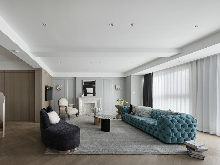 现代简约风的居住空间-2