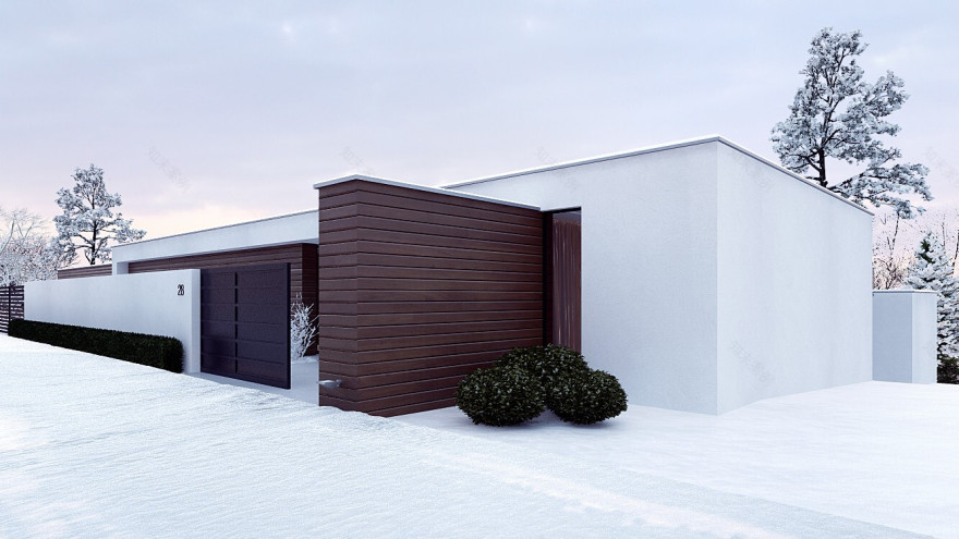 线形建筑事务所打造的简约度假屋-6