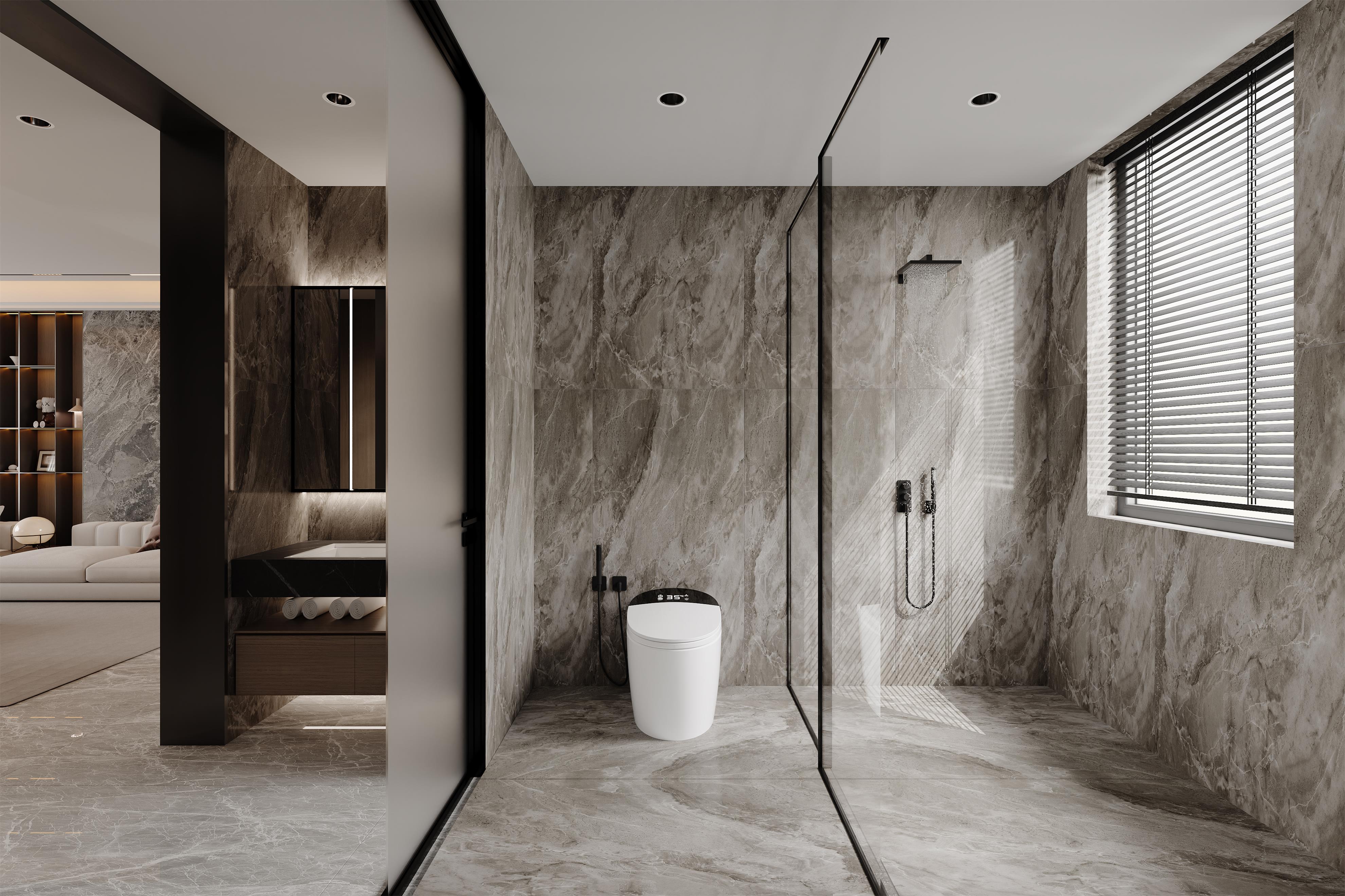 意式轻奢风平层家装-5